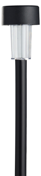 Solcellelamper til hagen svart H35,5 cm 8-pk.